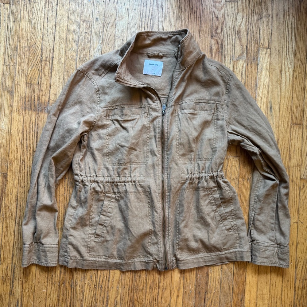 Old Navy Men's Brown Safari Jacket